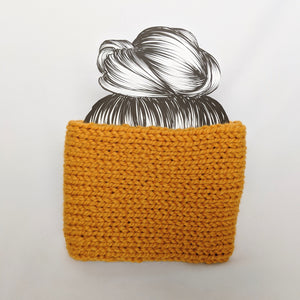 Mustard Twist Ear Warmer / Headband
