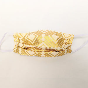 Gold Diamonds Face Mask