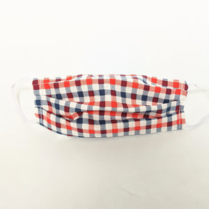 America Gingham Face Mask