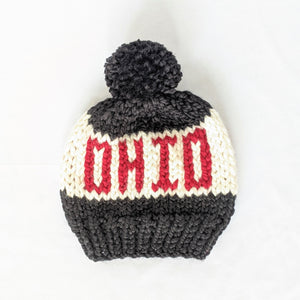 OHIO STATE Script Knit Beanie Hat