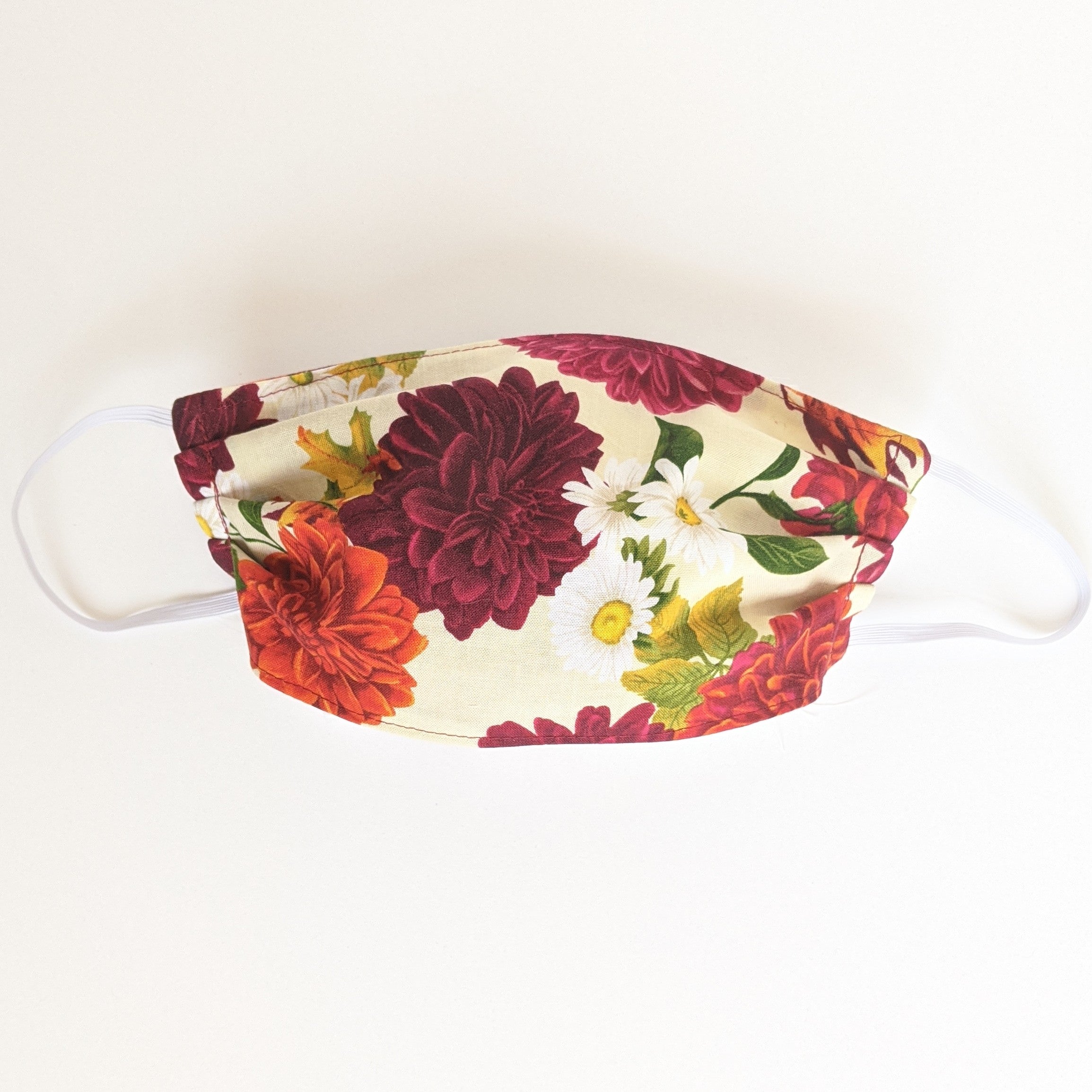 Fall Floral Face Mask
