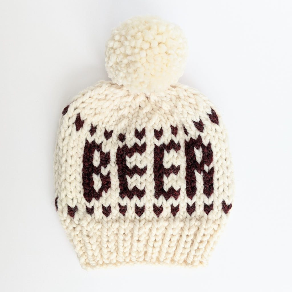 Beer Knit Beanie Hat