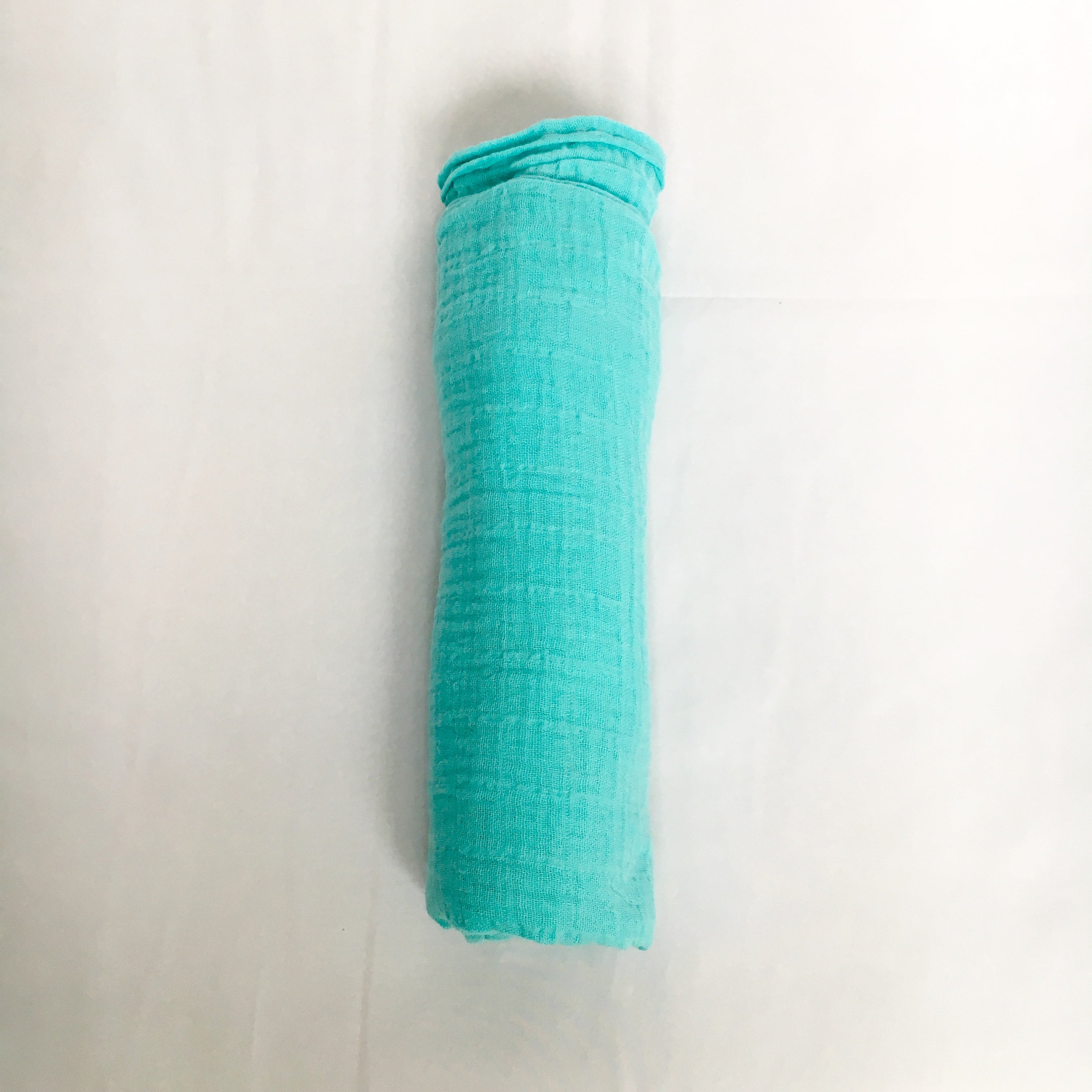 Teal Muslin Blanket