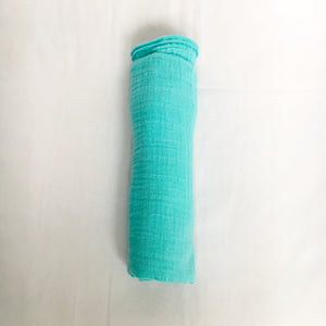 Teal Muslin Blanket