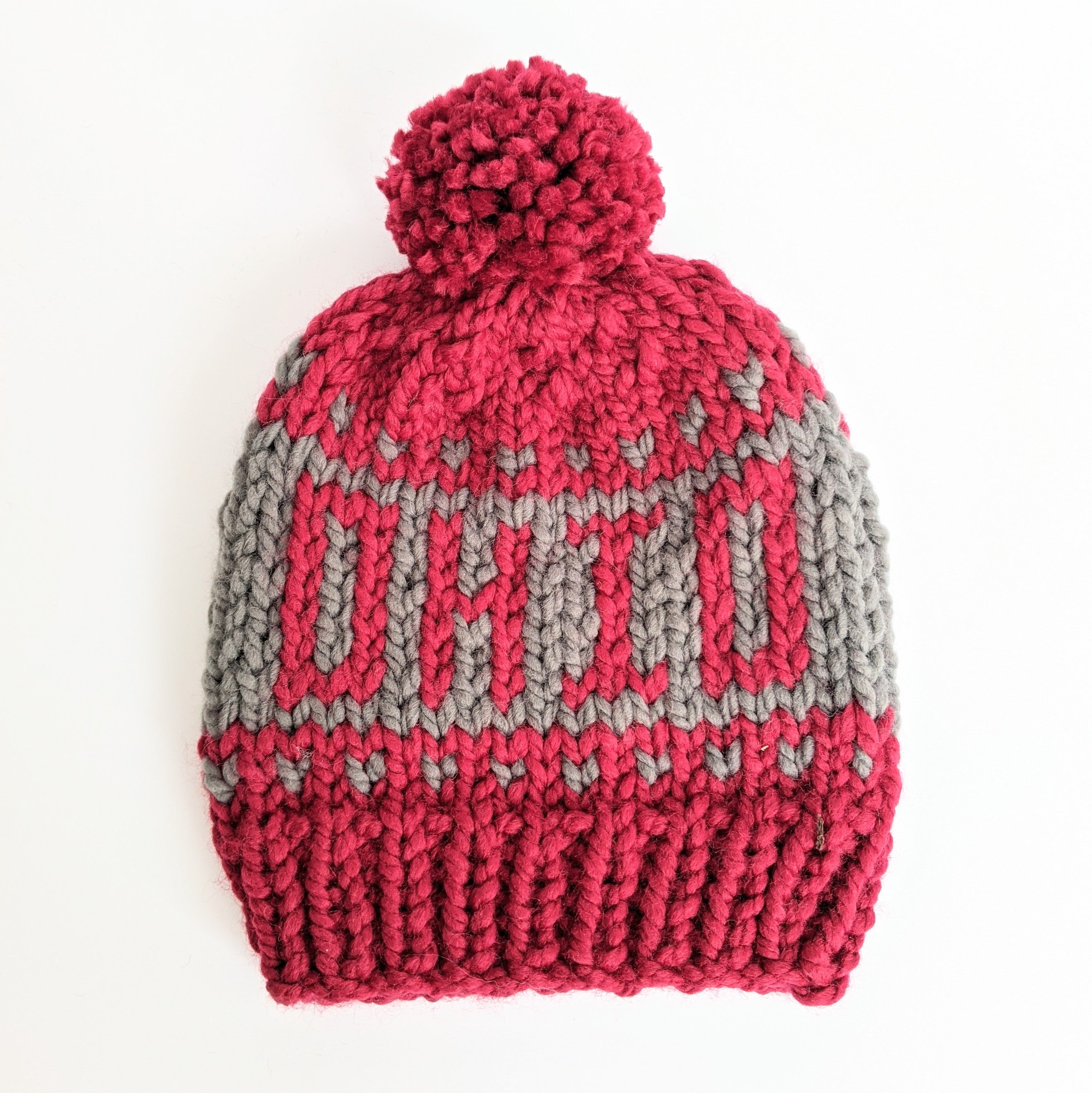 OHIO Script Knit Beanie Hat