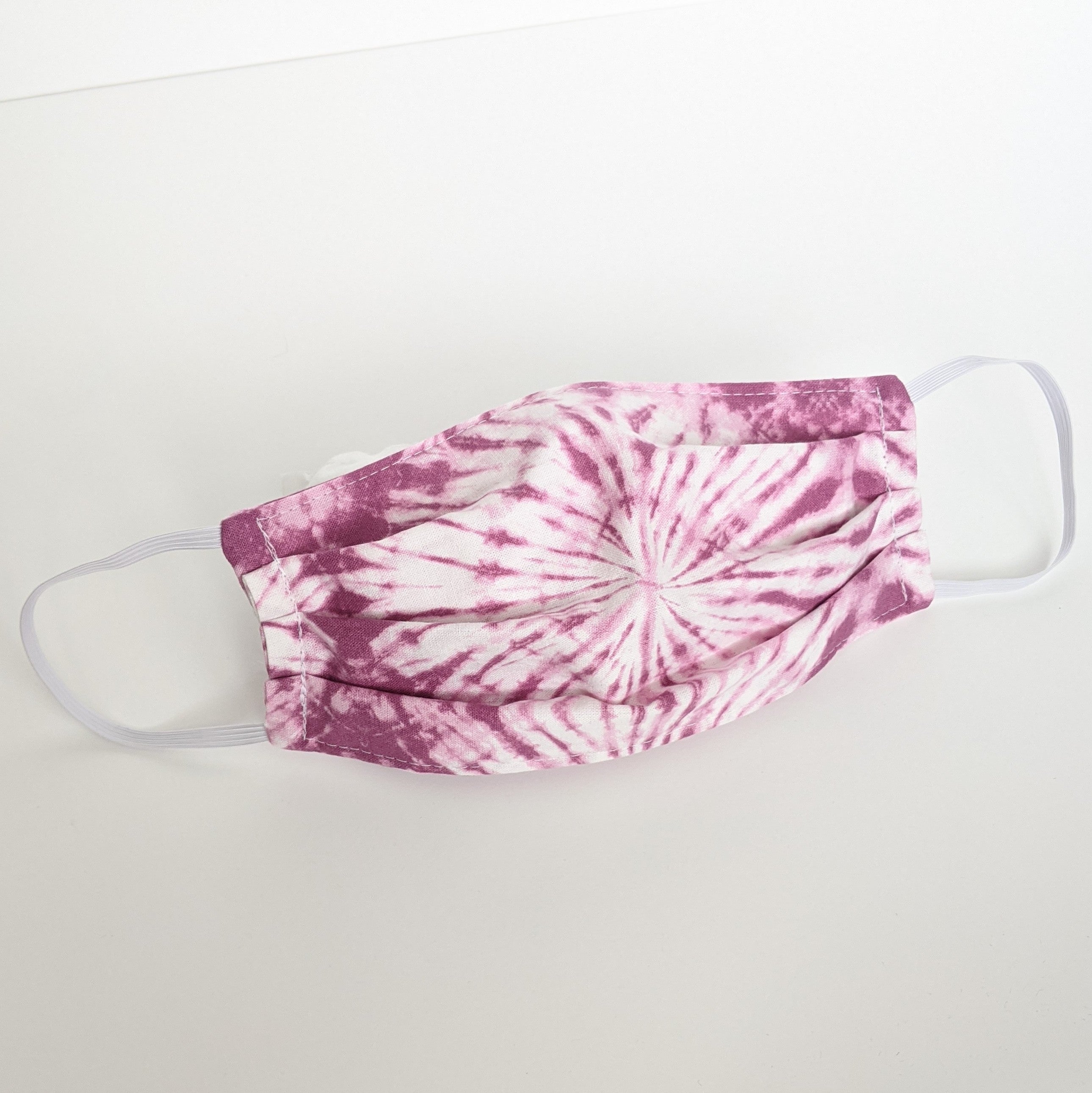 Purple Tie Dye Face Mask