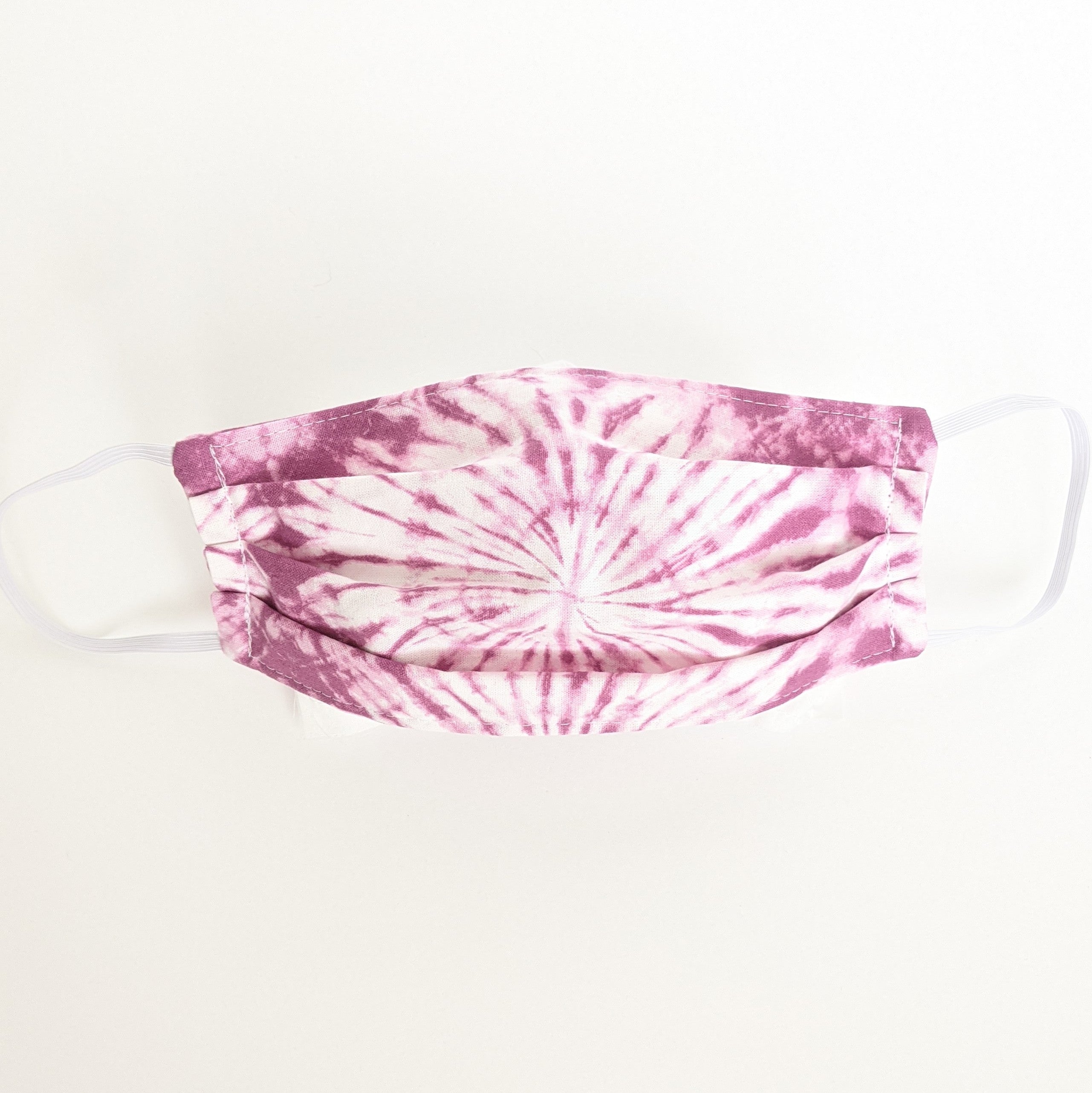 Purple Tie Dye Face Mask