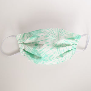 Mint Tie Dye Face Mask
