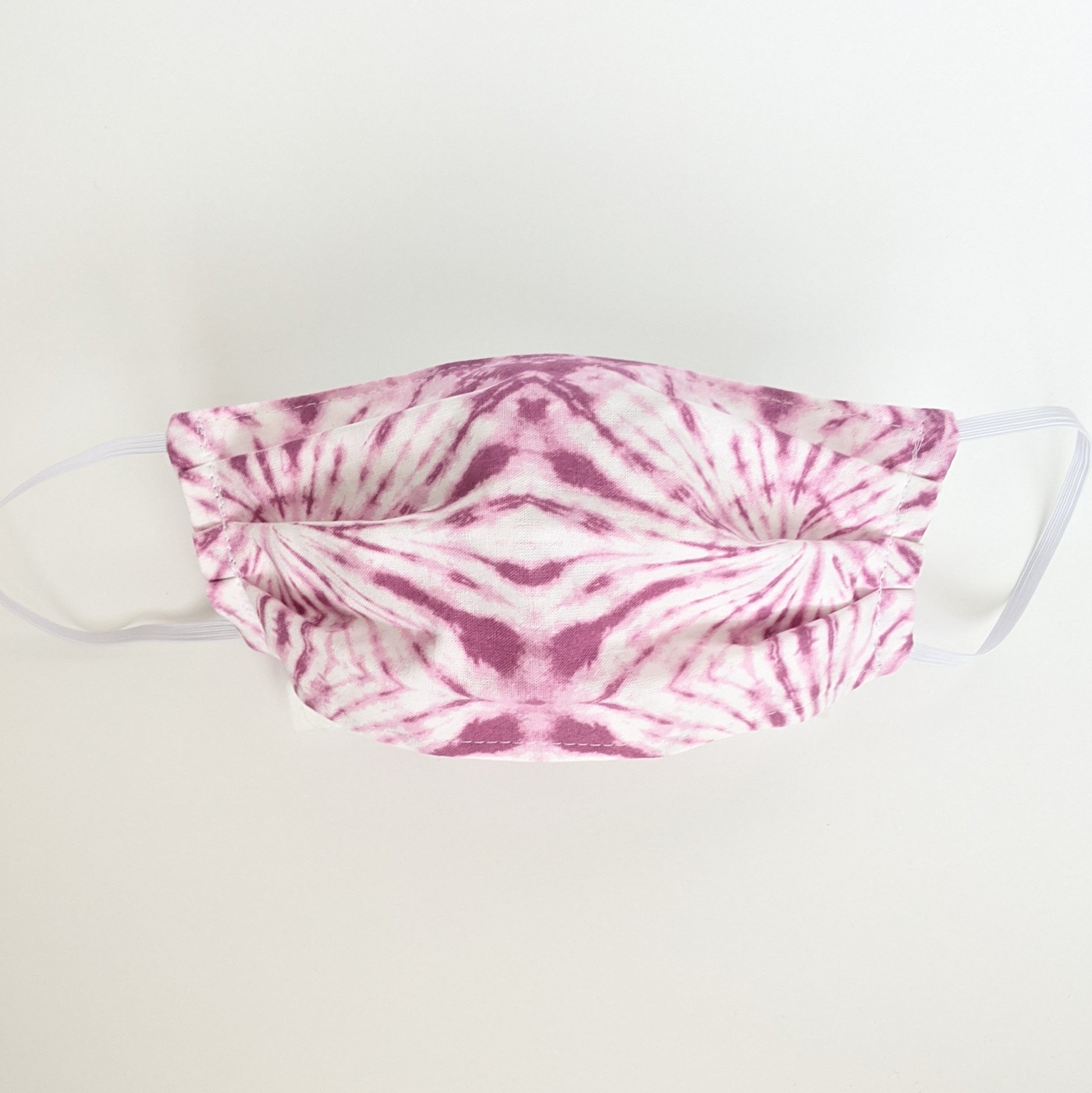 Purple Tie Dye Face Mask