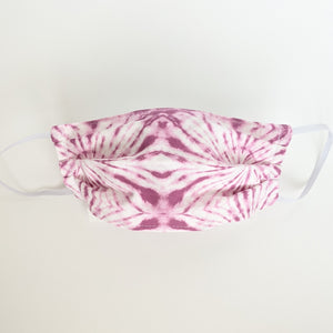 Purple Tie Dye Face Mask