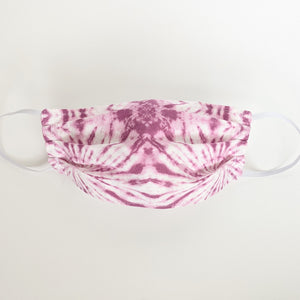 Purple Tie Dye Face Mask