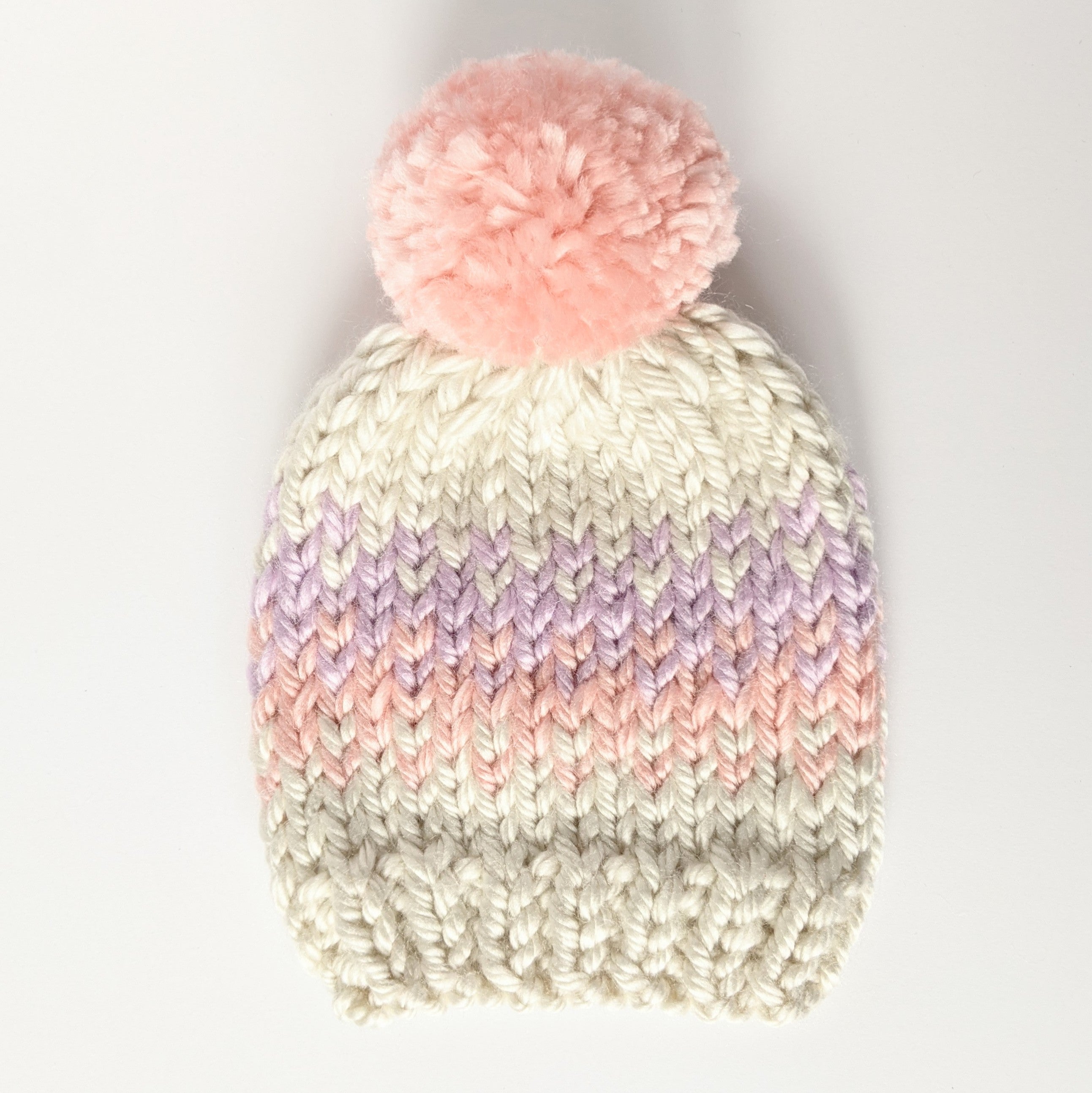 Infant Cotton Candy Knit Hat