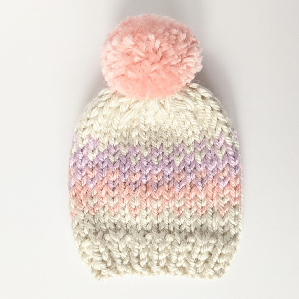 Infant Cotton Candy Knit Hat