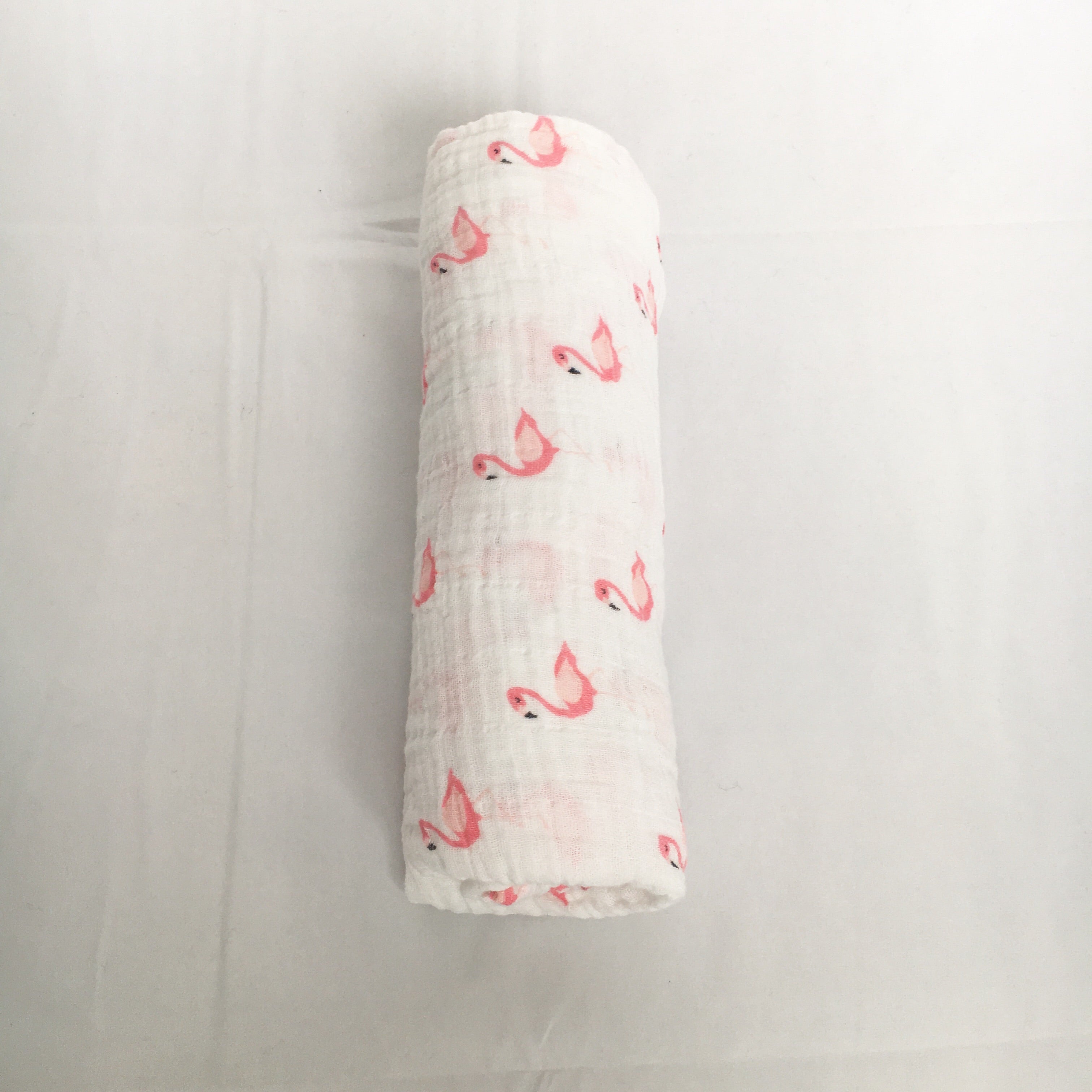 Flamingo Muslin Blanket